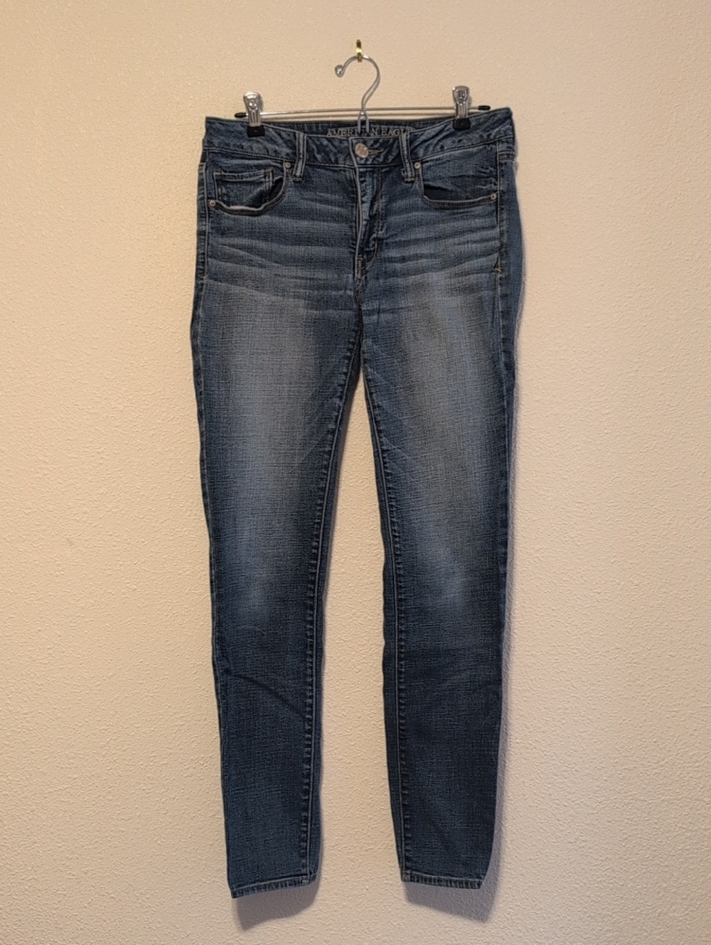 American Eagle Outfitters Dark Blue Skinny Jeans